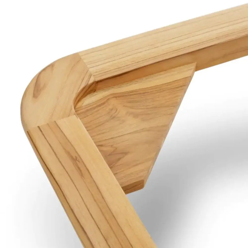 Weston Outdoor Teak Chaise Lounge