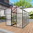 6x10 Ft Newly Marketed Walk-in Greenhouse - Heightened Windproof Aluminum With Raised Base & Anchors For Year-round Outdoor Use-122422436-122422433