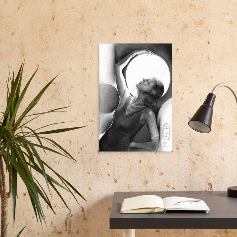«Elegant Woman», reproduction d'art classique classique de rêve, 24" H x 16" W