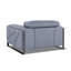 Fauteuil en cuir italien Global United