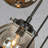 5-light Modern Globe Pendant Chandelier With Glass Shades For Stairwell Or Entryway-42476228-42476230