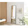 Alcantera Rectangle Metal Frame Wall Mirror Simple and Elegant Modern Design