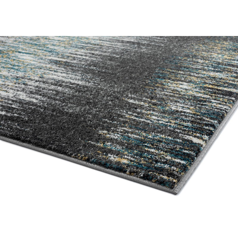 Tapis noir, Rectangle 7 pi 9 po x 9 pi 9 po