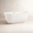 Chaylynn 59'' x 28'' Soaking Acrylic Bathtub-1350100024