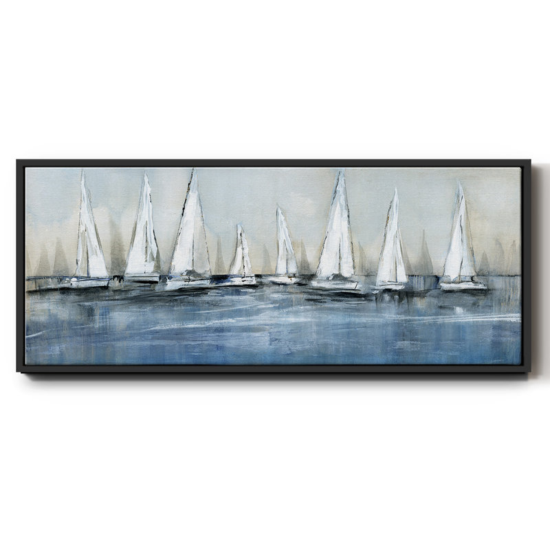 «Waiting For The Sun», reproduction d'art sur toile, H 8 po x l 20 po x P 1,5 po, Noir