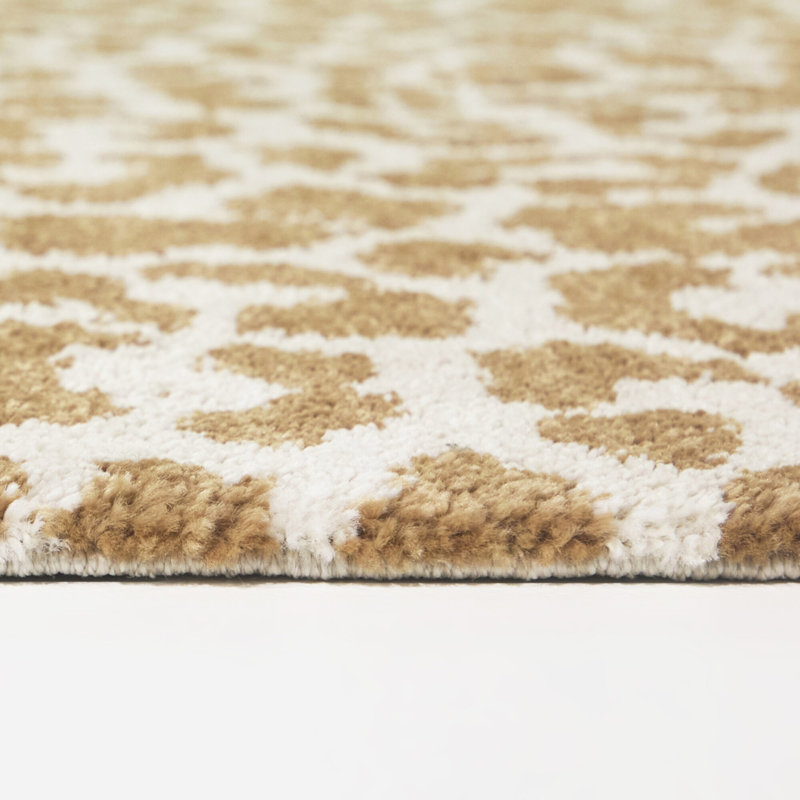 Leo Rust Global Glam Animal Print Area Rug, Rectangle 7'10" x 10'