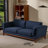 82" Upholstered Modern Square Arm Sofa-1920877629