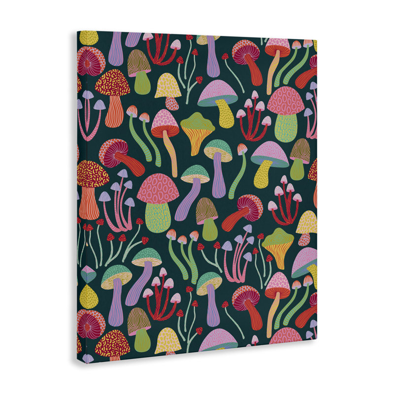 Art mural sur toile Magical Times par Caroline Alfreds, H 20 po x l 16 po