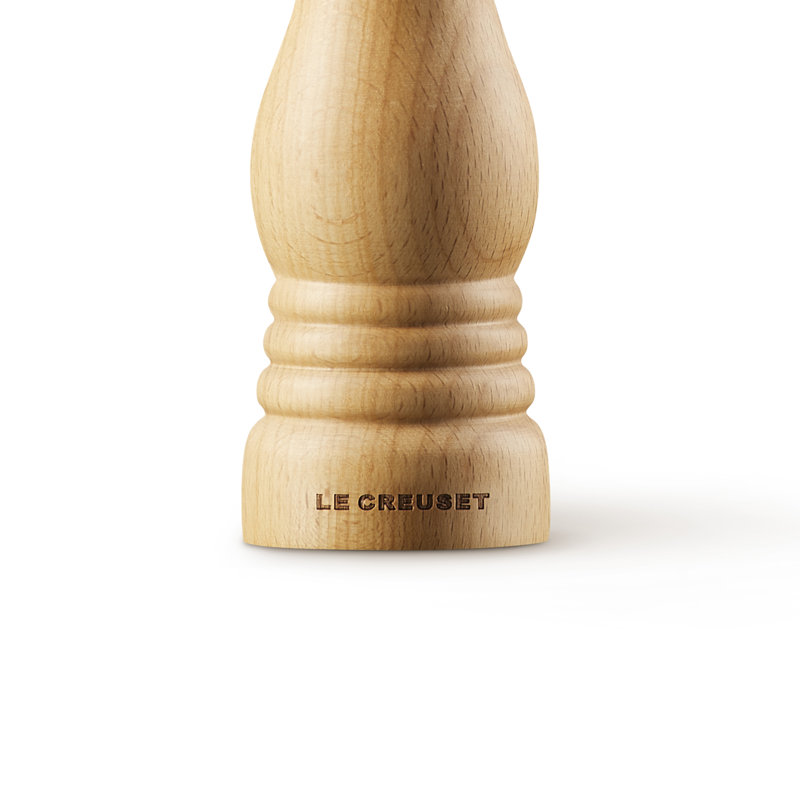 Le Creuset Classic Pepper Mill, Beechwood
