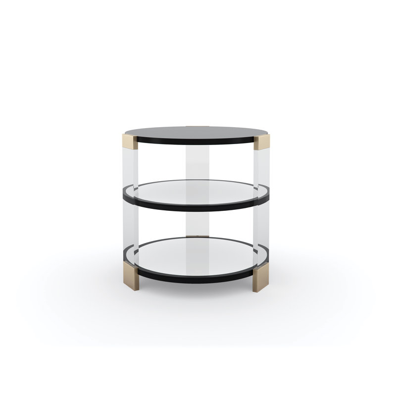 Caracole Classic Solid Wood Top End Table