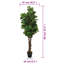 Faux Fiddle Leaf Fig Tree in Pot-945120768