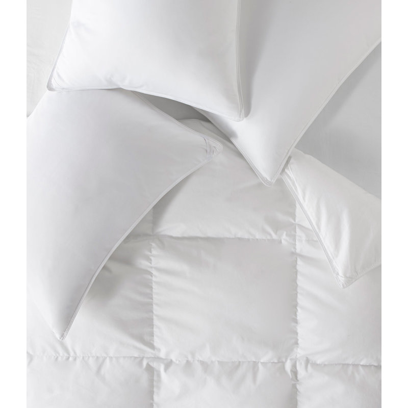 Oreiller de soutien en duvet, Très grand lit, Moyenne