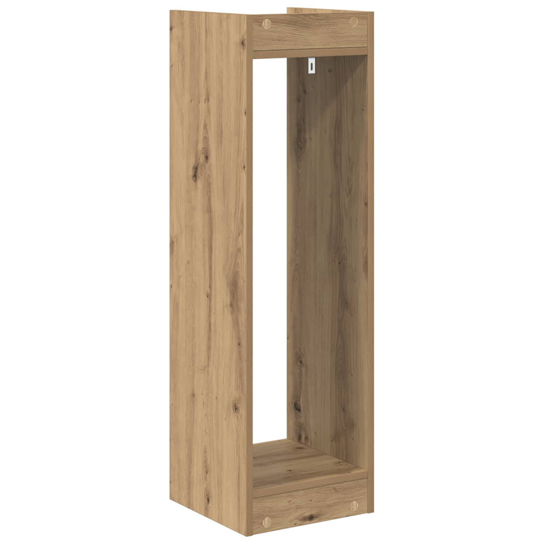 Plant Stand With Shelf Engineered Wood Modern Decor Space-Saving Holder