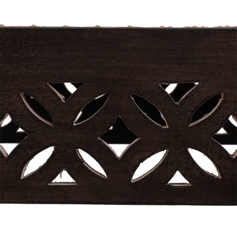 Yiwei Solid Wood Sled End Table