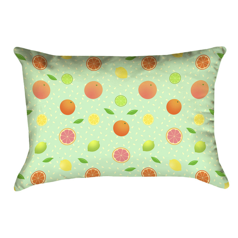 Coussin Katelyn Elizabeth, Polyester sergé, Mint/Green