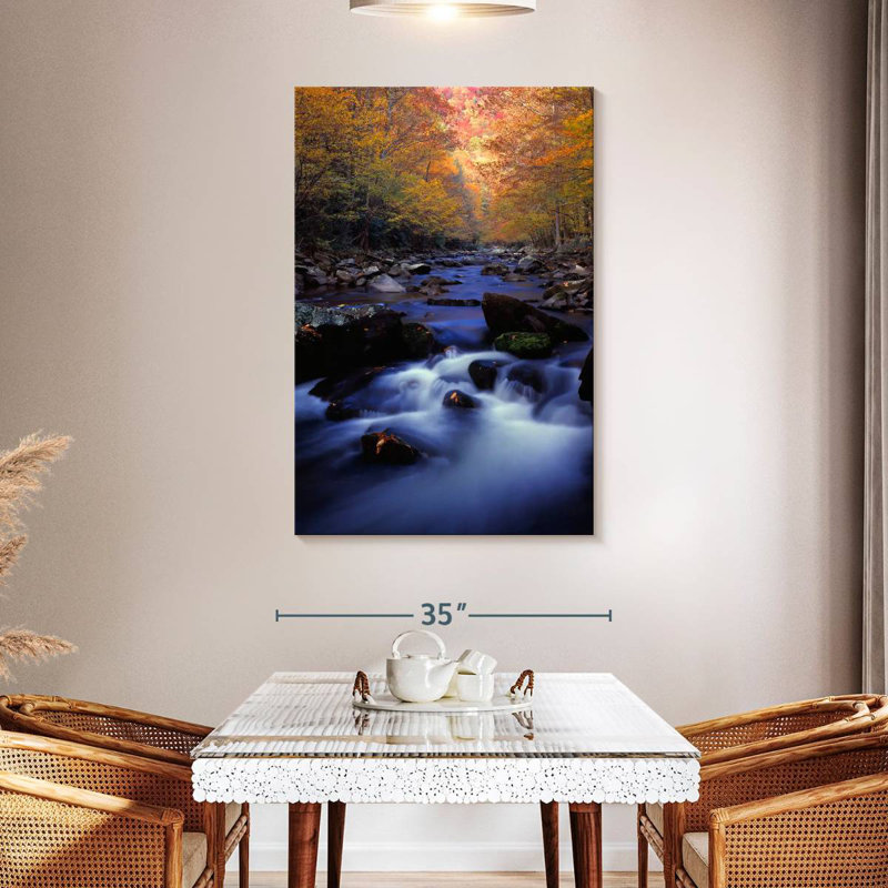 Alvord Smoky Mountain River, H 48 po x l 32 po