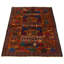 Tapis bleu marine foncé Rare War 3 pi 9 po x 6 pi 4 po