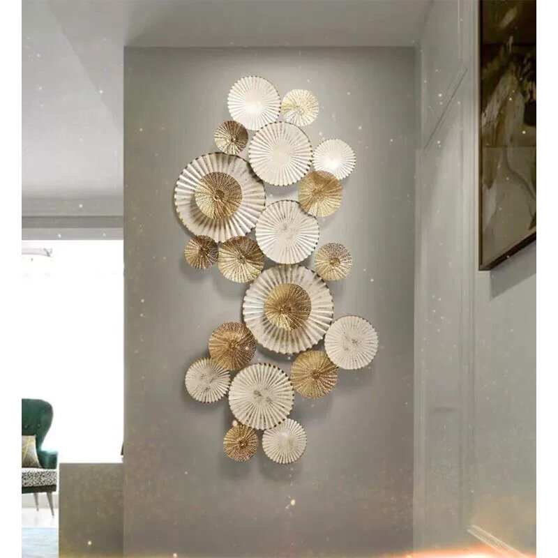 Décoration murale ronde moderne