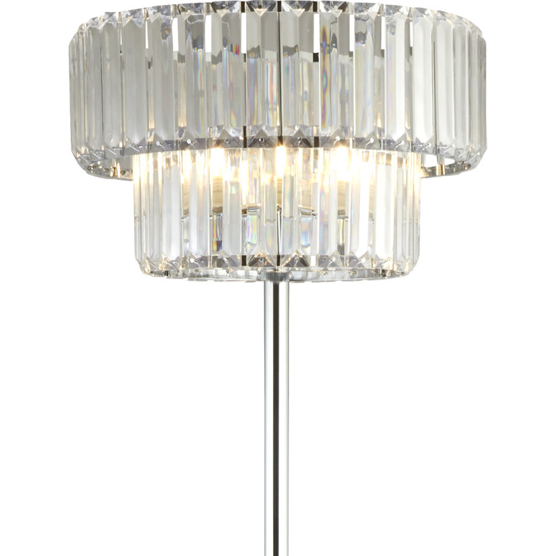 18.5cm H Plastic Oval Pendant Shade ( Uno ) in Silver