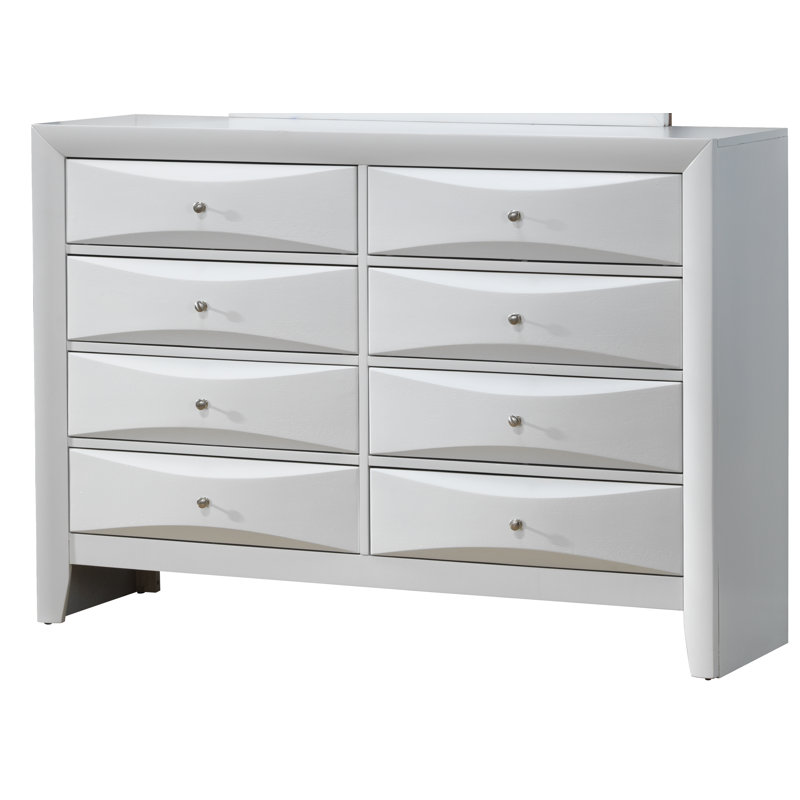 Champetre 59'' W 8 - Drawer Dresser, White