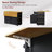 Kitchen Island with 2 Bar Stools