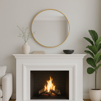 Aluminium Circle Mirror