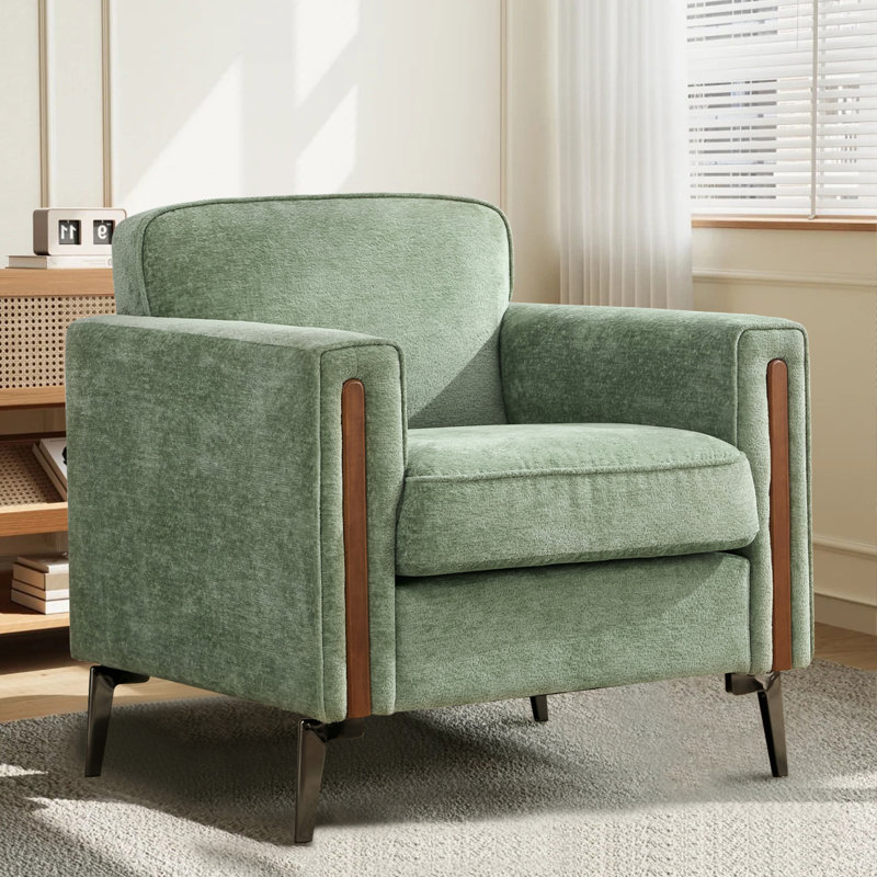 Fauteuil Roshea, Chenille verte