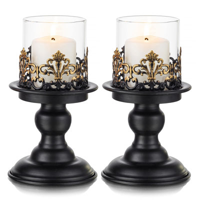 Metal Tabletop Candlestick