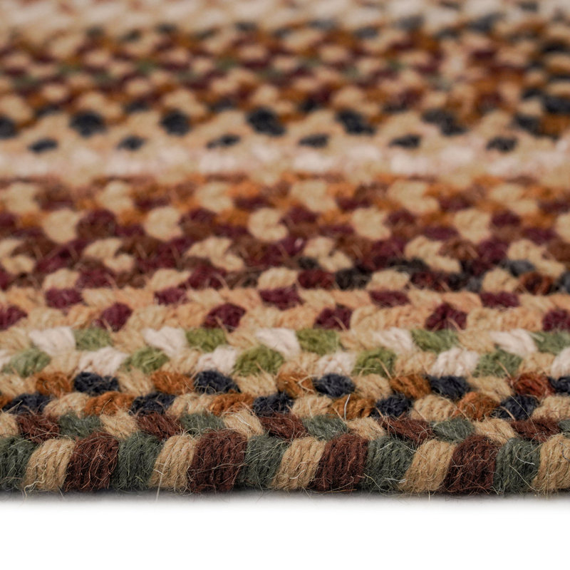 Fort Lupton Wool Indoor Rug, Concentric Square 9'6"