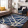 Premium Machine Washable Cossette AMF1040 Geometric Rug