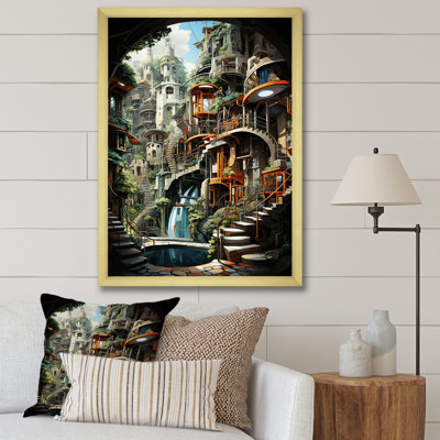 " Animation Futurist City "