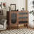 Wooden Storage Cabinet With Shelves