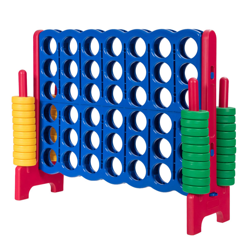 Ensemble de jeu géant Jumbo 4-to-score, Bleu
