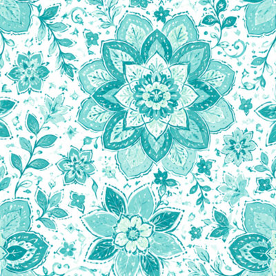 Papier peint adhésif mandala blanc à peler et coller Motifs indiens traditionnels Grande murale l 23,6 po x H 118 po Papier peint amovible auto-adhésif pour la chambre de bébé
