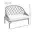 Banc en rotin simple et classique