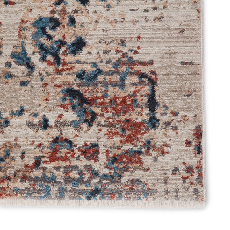 Willam Abstract Indoor Rug, Rectangle 5'3" x 7'6"