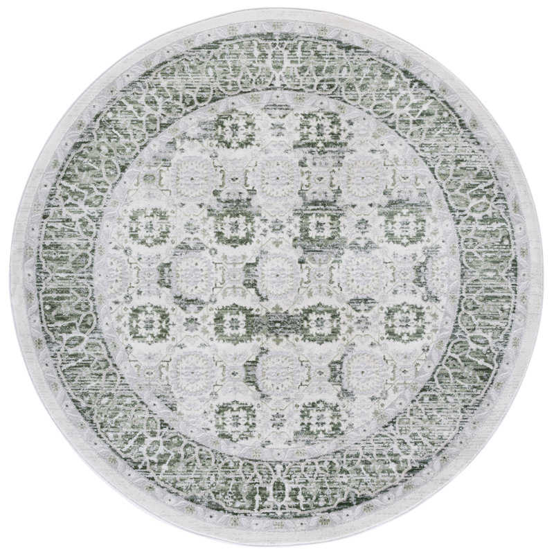 Jucundino Performance Oriental Rug, Round 6'7"