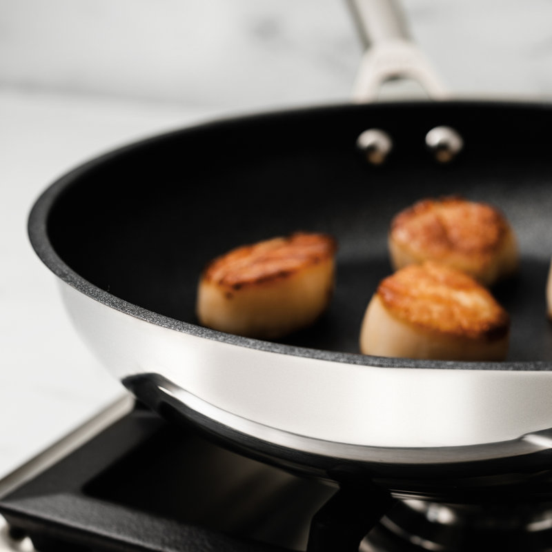 Ninja ZEROSTICK Stainless Steel Frying Pan, 28cm