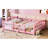 Bed, Floor Full Solid Wood Bed