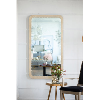 Engineered Wood Flat Wall Mirror