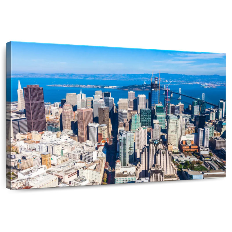 Nicci Downtown San Francisco, 34" H x 51" W