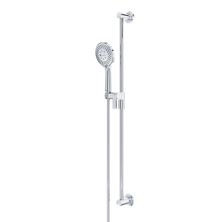 Handshower Set With 36" Slide Bar And 5-Function Handshower