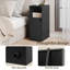 Reoven 25cm W Manufactured Wood Bedside Table-1712611363