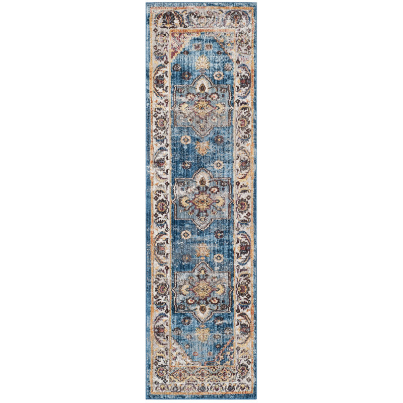 Soukaina Oriental Hand Woven Area Rug, Runner 69 x 244 cm
