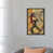 Dark Rustic Wood Framed