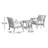 Jo Teak Patio Chair with Cushions