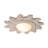 Plafonnier encastré 2 lumières avec abat-jour en résine Sunburst-1036617063