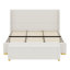 Ensemble de lit plateforme avec banc de rangement, tête de lit à oreilles et pouf de bout de lit-1248411279-1248411313