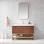 Meuble-lavabo sur pied simple avec plateau Mahon 48-485513731-485614112