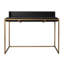 Bureau à rabat Caldlin avec rangement, conception peu encombrante pour le bureau à domicile et le bureau, parfait pour les petites pièces et une utilisation multifonctionnelle.